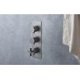 DIAMETRO35 CROSS MITIGEUR THERMOSTATIQUE ENCASTRÉ POUR DOUCHE CHROME