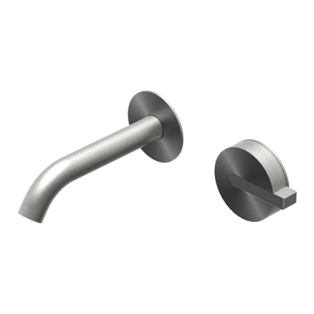 DOT316 ROUND MITIGEUR MURAL LAVABO INOX