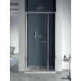 FORMICA 3 NICHE PORTE PLIANTE PROFIL CHROMÉ VERRE TRANSPARENT