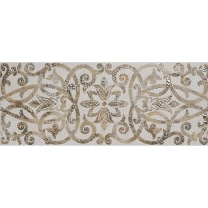 RAGNO CERAMICHE DÉCOR DE MUR CREEK RASO IVOIRE 20X50