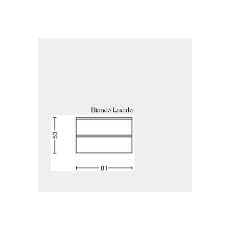 SFERA BASE POUR LAVABO 80 CM