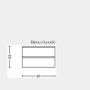 SFERA BASE POUR LAVABO 80 CM