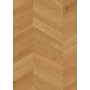 Parquet contrecollé Chêne Adagio Chevron A, LIVE Natural Oil, Brossé