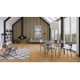 Parquet contrecollé Chêne Adagio Chevron A, LIVE Natural Oil, Brossé