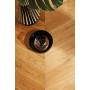 Parquet contrecollé Chêne Adagio Chevron A, LIVE Natural Oil, Brossé