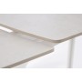 TABLE EXTENSIBLE RAILI BLANC/GRIS C 119.5/180X85