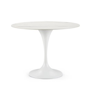 TABLE RONI BLANC/BLANC D100