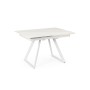 TABLE EXTENSIBLE REETA BLANC/BLANC 120/180X90