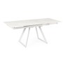 TABLE EXTENSIBLE REETA BLANC/BLANC 120/180X90