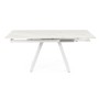 TABLE EXTENSIBLE REETA BLANC/BLANC 120/180X90