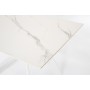 TABLE EXTENSIBLE REETA BLANC/BLANC 120/180X90