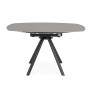 TABLE EXTENSIBLE RAUNI D87/135 NOIR/GRIS