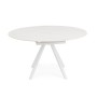 TABLE EXTENSIBLE RAUNI BLANC/BLANC D87/135