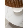 TABLE EXTENSIBLE RAUNI BLANC/BLANC D87/135