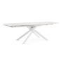 TABLE EXTENSIBLE JOAKIM BLANC 160-240X90