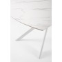 TABLE EXTENSIBLE JOAKIM BLANC 160-240X90
