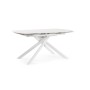 TABLE EXTENSIBLE JOAKIM BLANC 160-240X90