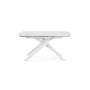 TABLE EXTENSIBLE JOAKIM BLANC 160-240X90
