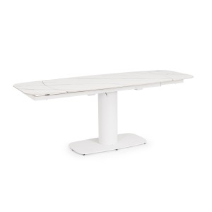 TABLE EXTENSIBLE JEREMIAS BLANC 140-200X80