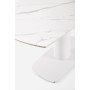 TABLE EXTENSIBLE JEREMIAS BLANC 140-200X80