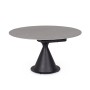 TABLE EXTENSIBLE JONNI NOIR 85-135