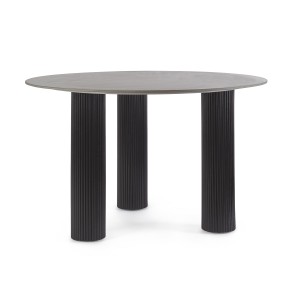 TABLE BAMIRA NOIR D120