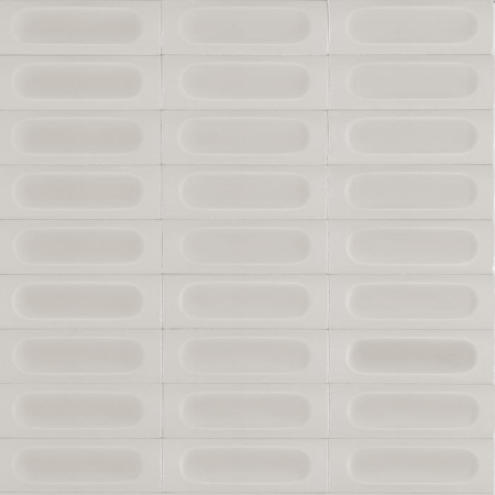 CONFETTO BIANCO STRUTTURA SAVOIARDO 3D SEMIMATT 5X15