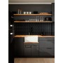 CONFETTO NERO STRUTTURA SAVOIARDO 3D SEMIMATT 5X15