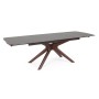 TABLE EXTENSIBLE MARITTA NOYER GRIS 170/250X90