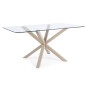 TABLE MAY RECTANGULAIRE PIED NAT L160X90