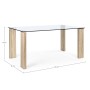 TAVOLO NEW ARLEY NATURE L160X90