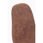 CHAISE NEW IRELIA NOIR/MICROF.COGNAC