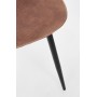 CHAISE NEW IRELIA NOIR/MICROF.COGNAC