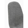 CHAISE NEW IRELIA NOIR GRIS FONCÉ
