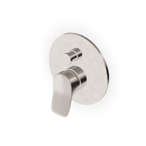 BRIM MITIGEUR BAIN-DOUCHE AVEC DÉVIATEUR NICKEL BROSSÉ