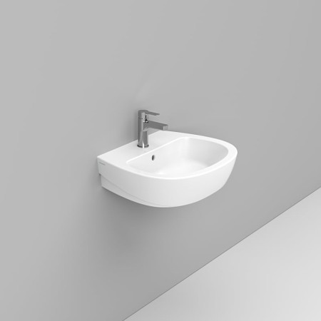 DEMY LAVABO A PARETE 55X46 BLANC