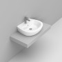 DEMY LAVABO DA APPOGGIO 60X48 BLANC