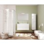 EASY COMPOSIZIONE ROVERE BIANCO DA 100CM P45 H50