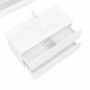 EASY COMPOSIZIONE ROVERE BIANCO DA 100CM P45 H50