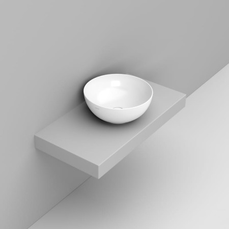 NOEMI LAVABO DA APPOGGIO 44x44 BLANC