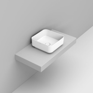 NOEMI LAVABO DA APPOGGIO 40x40 BLANC