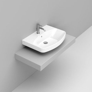 MIA LAVABO DA APPOGGIO 65X48 BLANC
