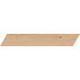 LOG BRIGHT OAK CHEVRON 7,5X45 MAT