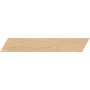 LOG BRIGHT OAK CHEVRON 7,5X45 MAT