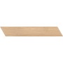 LOG BRIGHT OAK CHEVRON 7,5X45 MAT