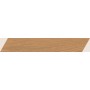 LOG AMBER OAK CHEVRON 7,5X45 MAT