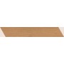 LOG AMBER OAK CHEVRON 7,5X45 MAT
