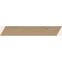 LOG MOON OAK CHEVRON 7,5X45 MAT