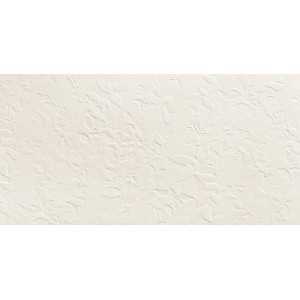 3D WALL PLASTER JASMINE WHITE 50X120 Rectifié