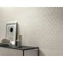 3D WALL PLASTER ORIGAMI WHITE 50X120 Rectifié